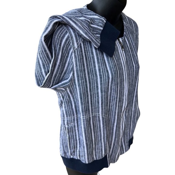 🌸4/30🌸 Like New Joe Fresh Lightweight Cropped Bomber Jacket - Picture 6 of 13